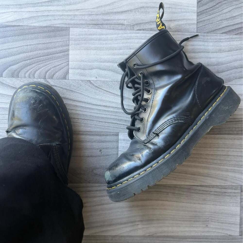 Dr. Martens 1460 Bex Black Leather Boots Men's 9